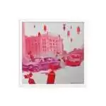 Framed poster «Kharkiv» by Denys Metelin