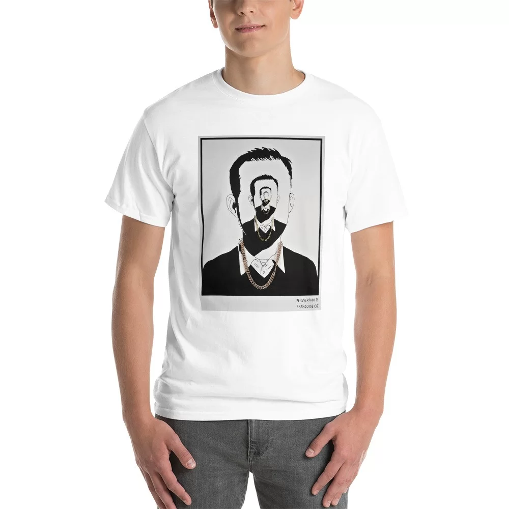 Short Sleeve T-Shirt with artwork by Francoise Oz & Bohdan Perevertun - Image 2