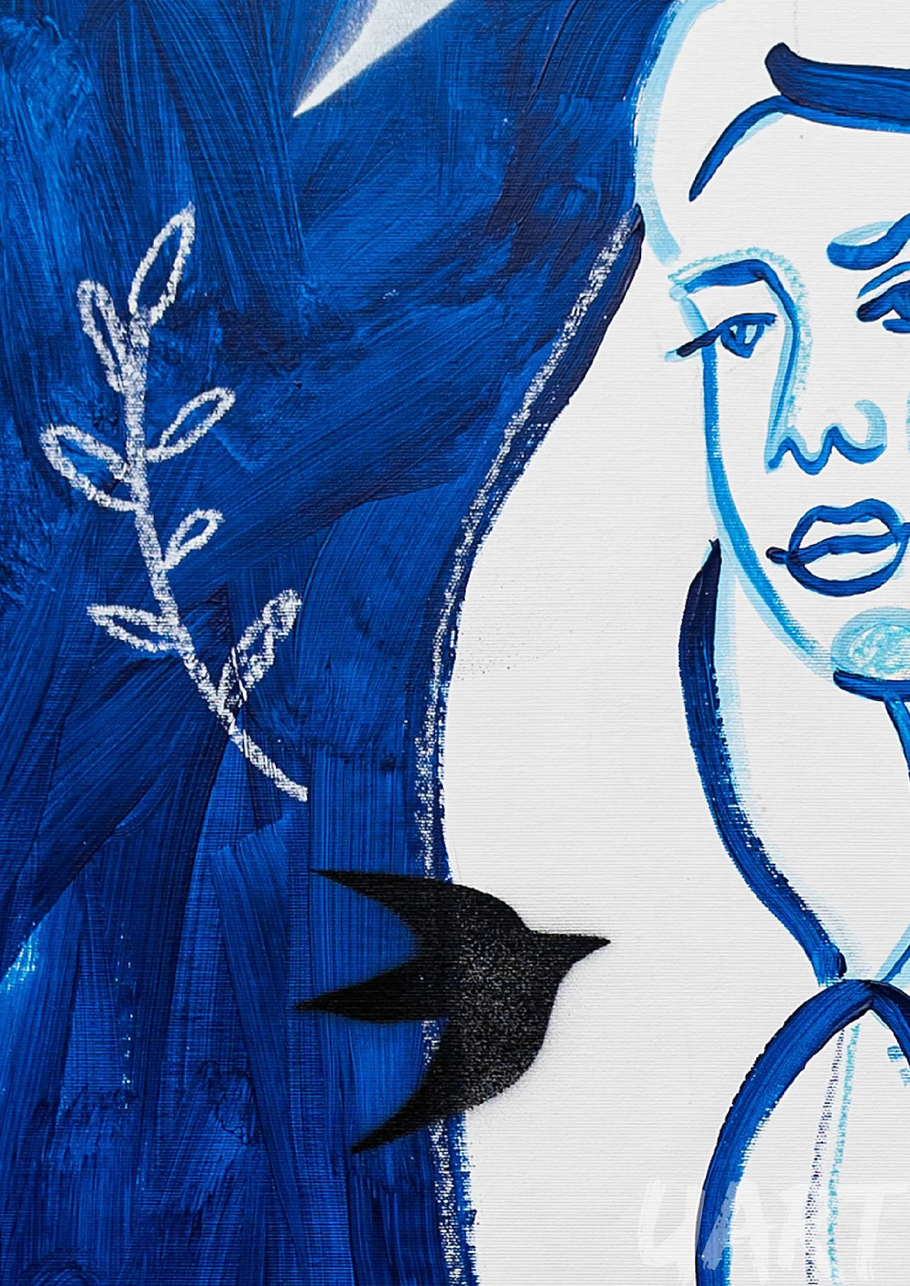 Woman in Blue Tone 6 (series)