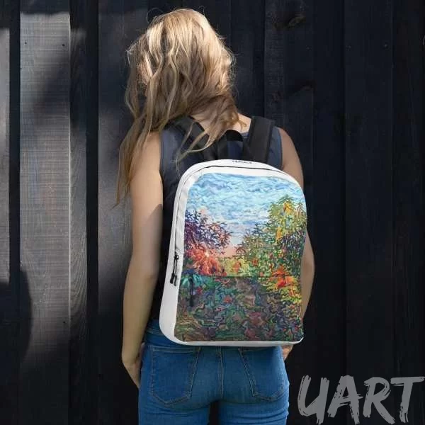 Backpack «Secret path in the garden» by Tanbelia