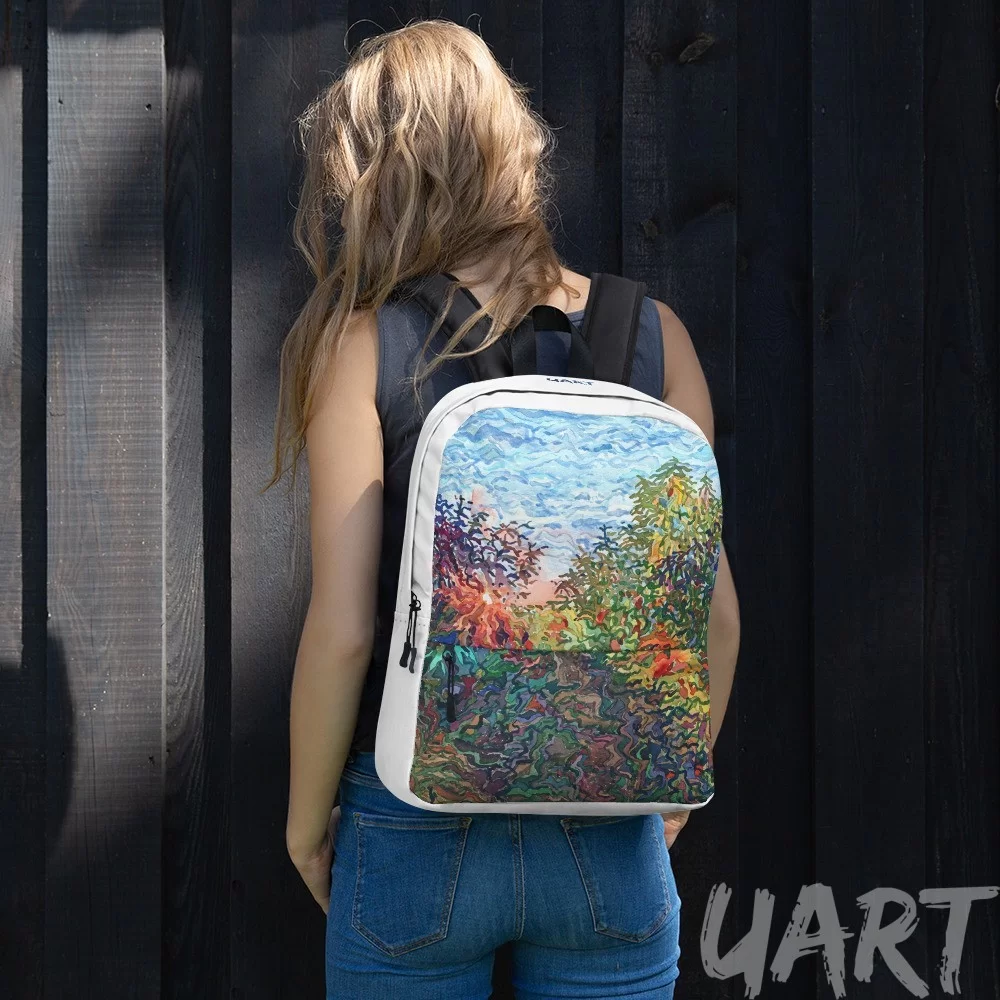Backpack «Secret path in the garden» by Tanbelia