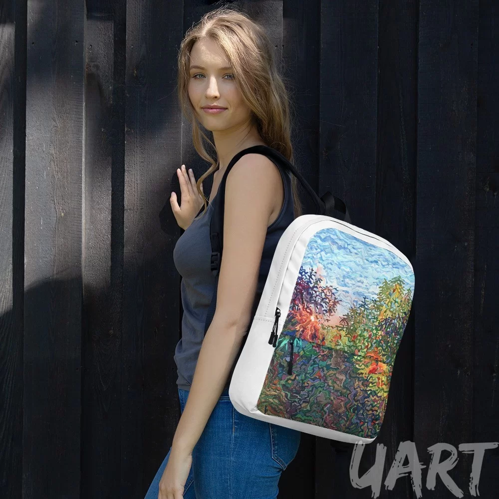 Backpack «Secret path in the garden» by Tanbelia - Image 6