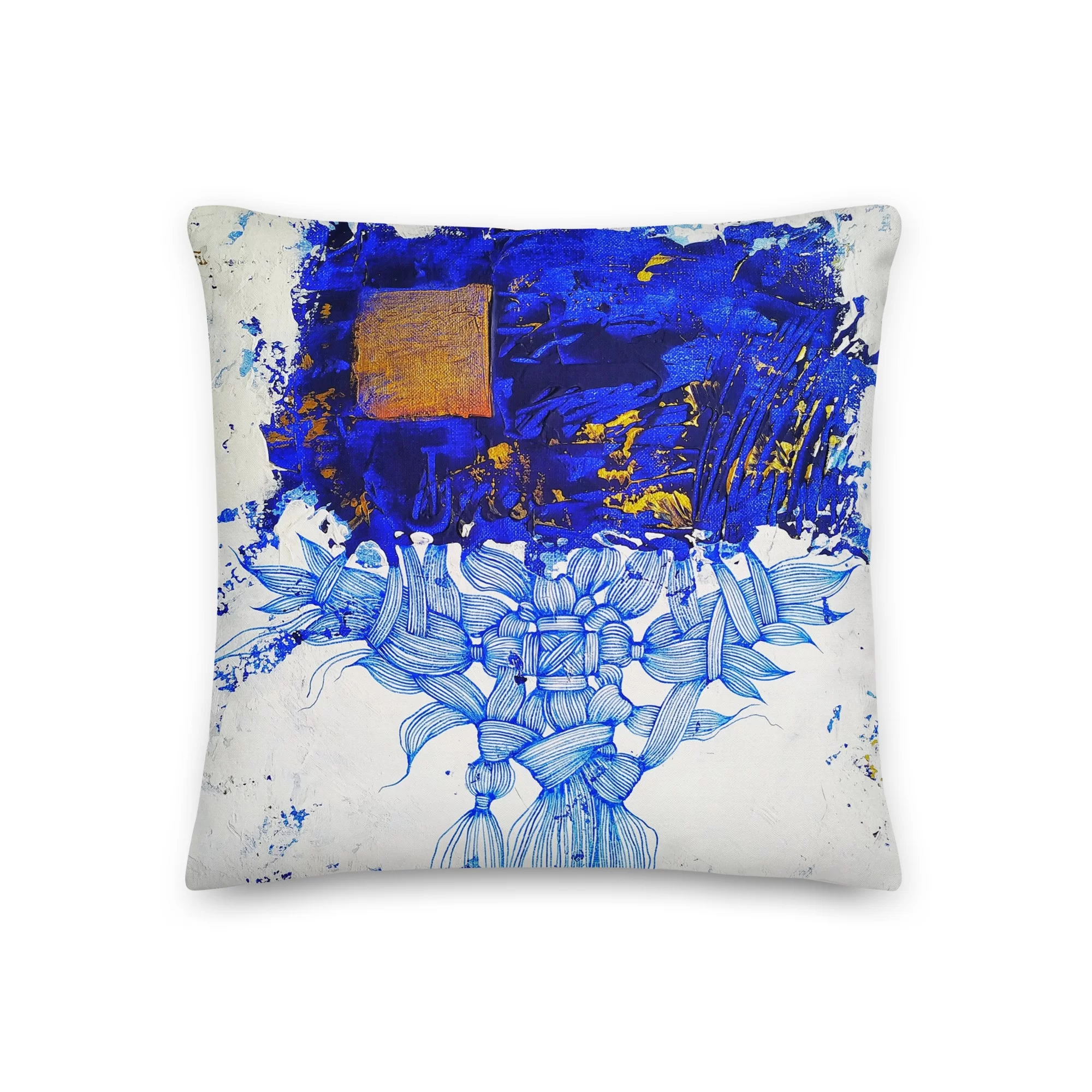 Premium Pillow «Dream-grass» by Iryna Nyavchuk - Image 2
