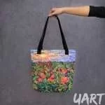 Tote bag «Poppies field» by Tanbelia