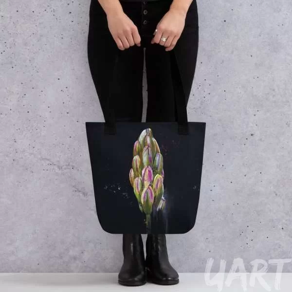 Tote bag «His Royal Highness Hyacinth From Keukenhof» by Alona Hryn
