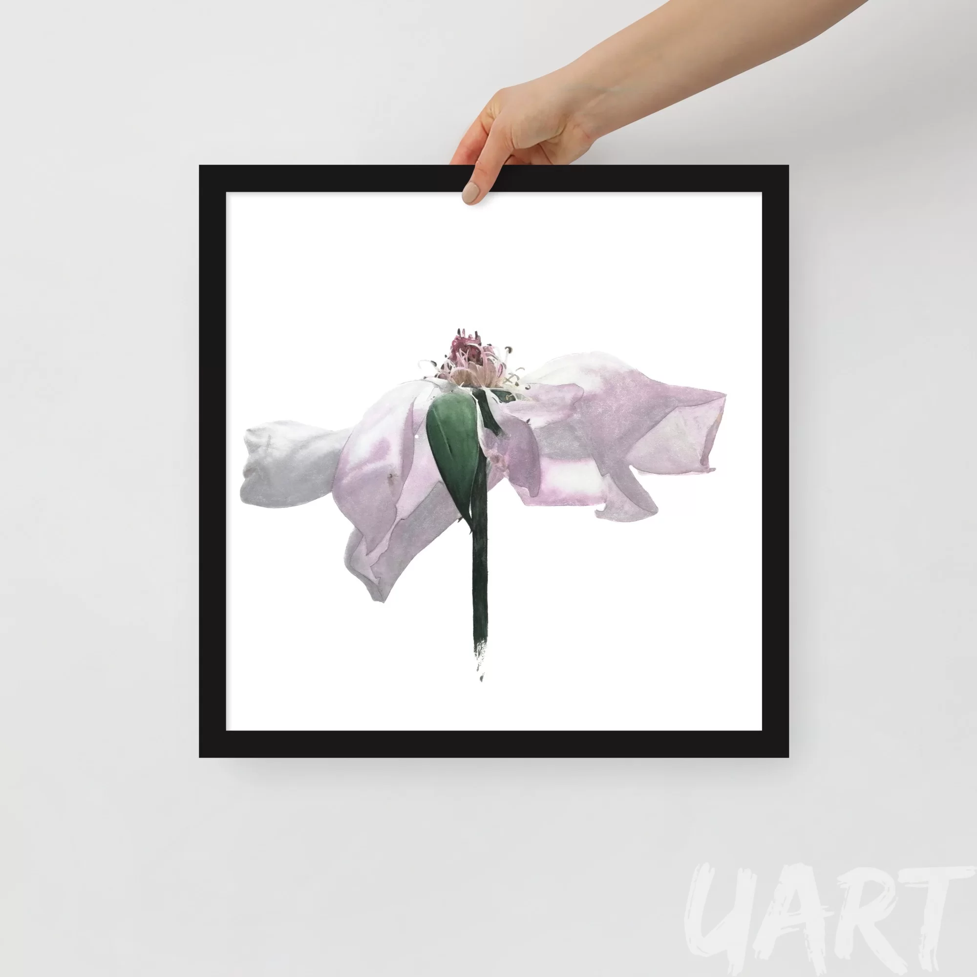 Framed poster «One step before takeoff» by Alona Hryn - Image 4