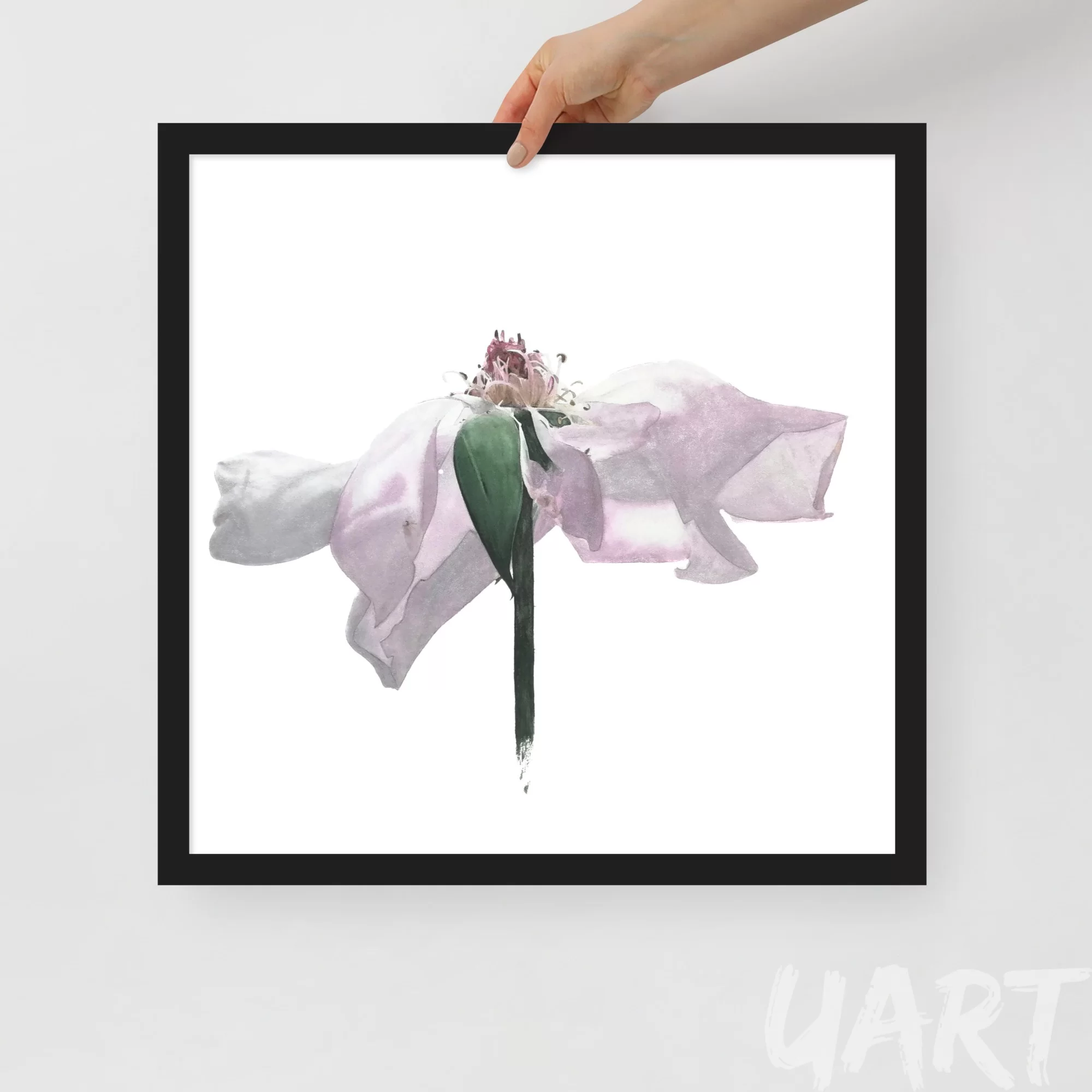 Framed poster «One step before takeoff» by Alona Hryn - Image 2