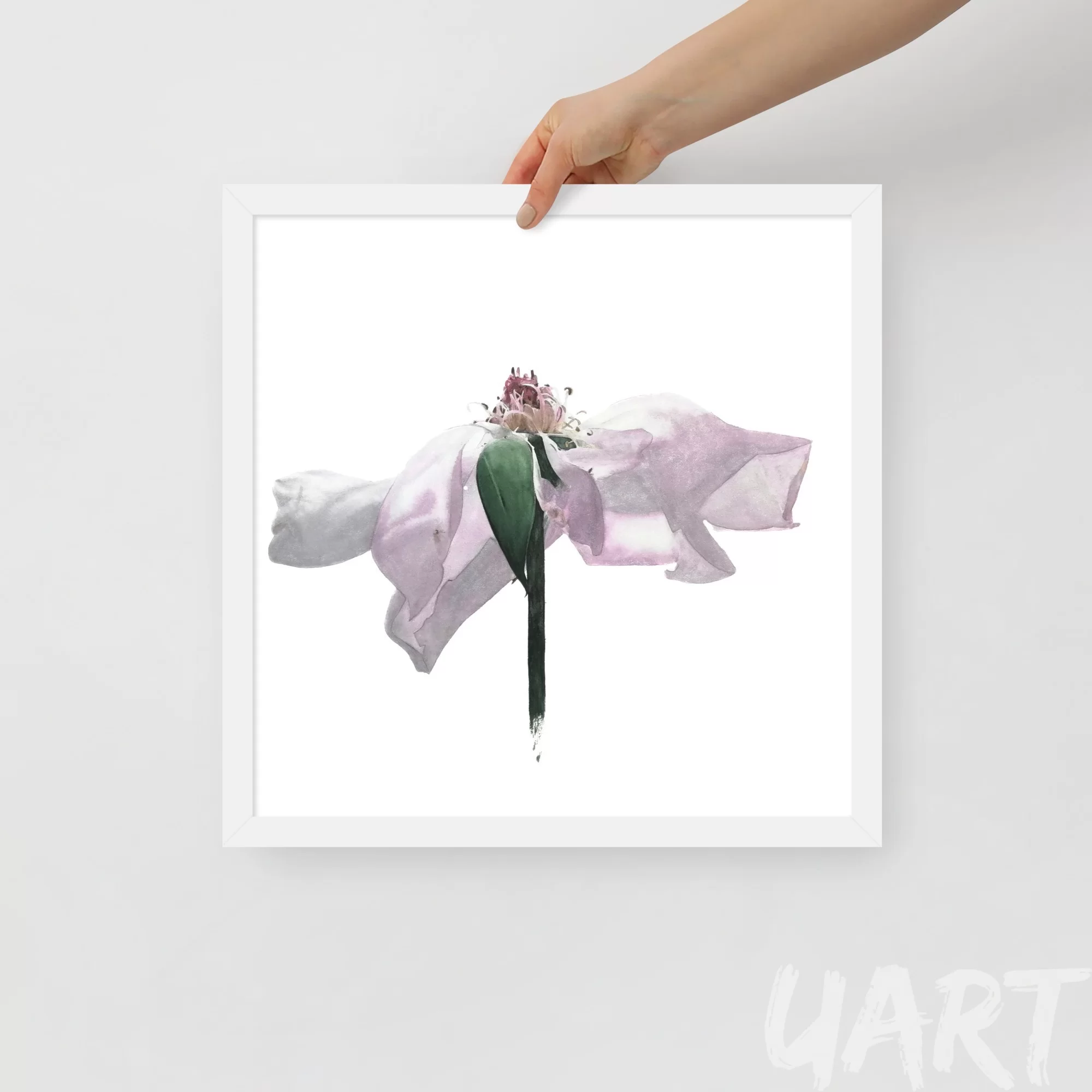 Framed poster «One step before takeoff» by Alona Hryn - Image 3