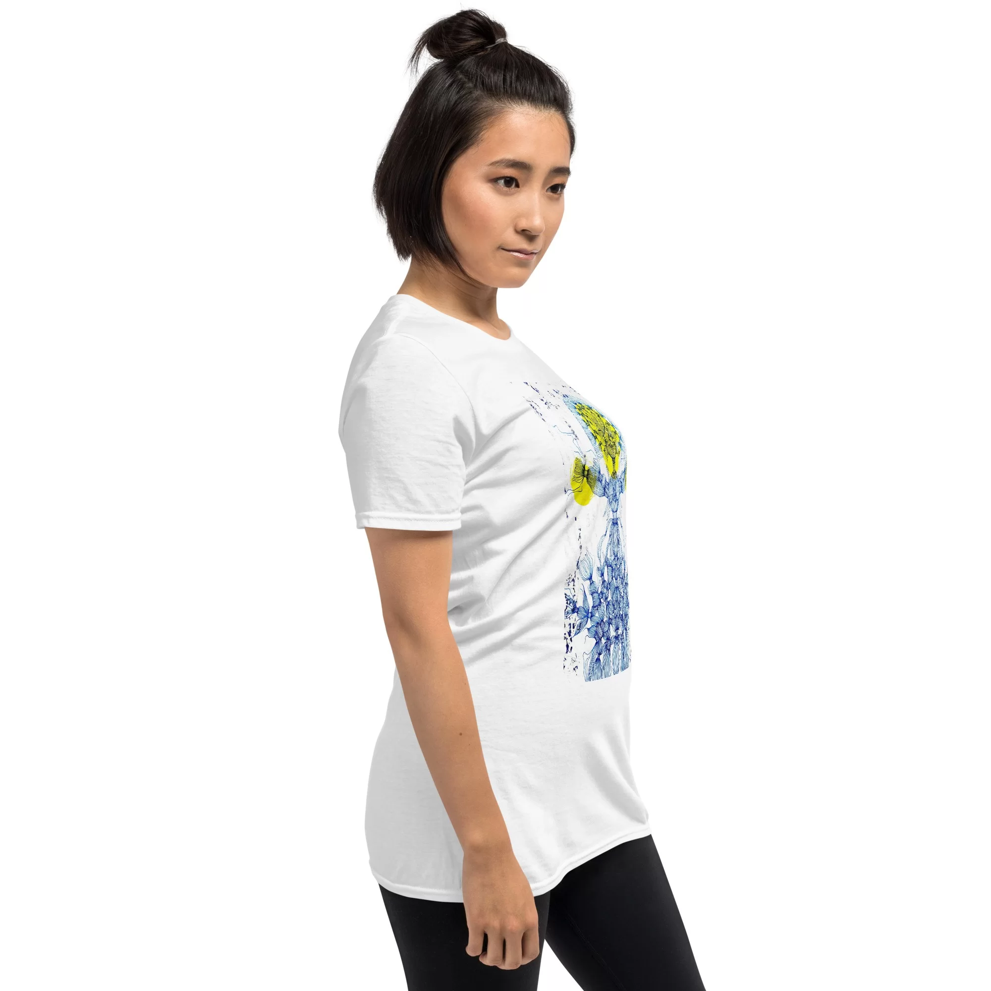 Short-Sleeve Unisex T-Shirt «Shining Maiden» by Iryna Nyavchuk - Image 2