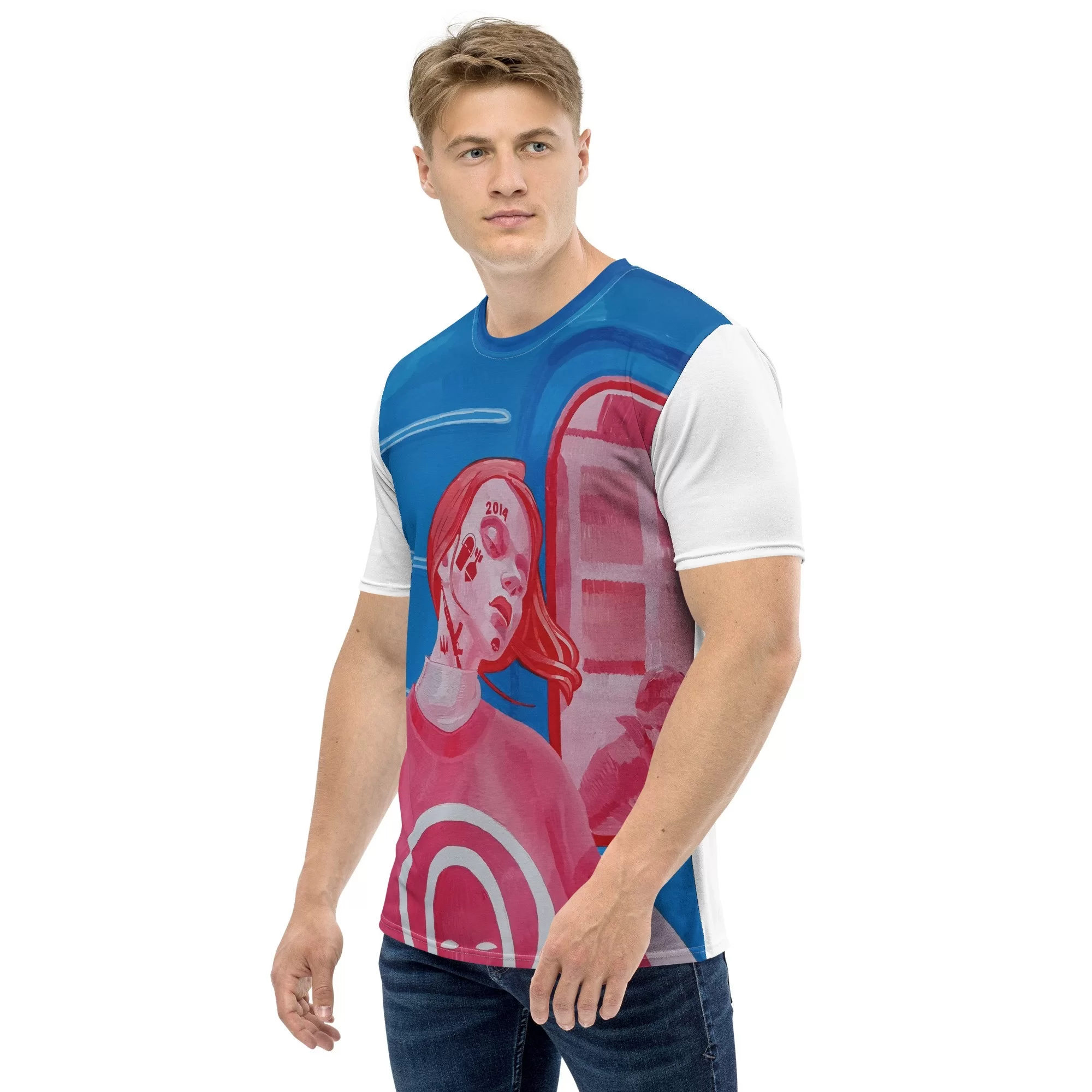 Unisex t-shirt «Imprint» by Denys Metelin - Image 3