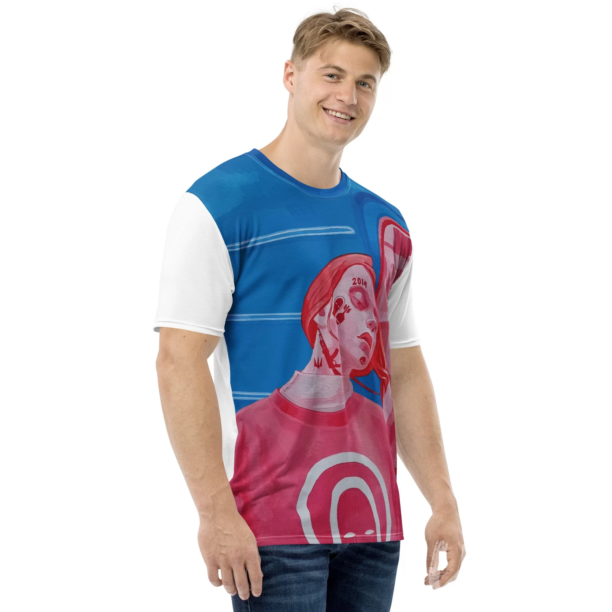 Unisex t-shirt «Imprint» by Denys Metelin - Image 4