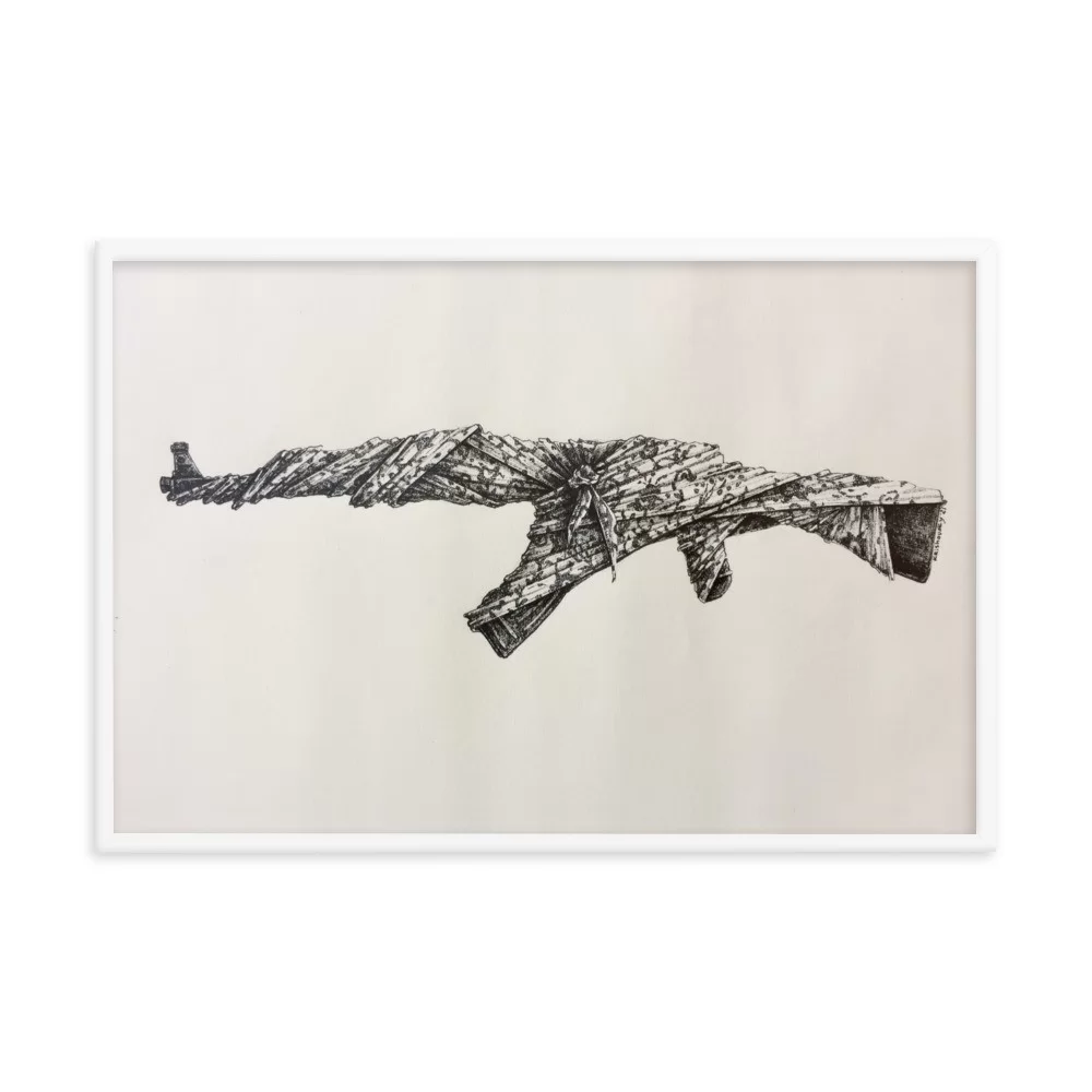 Framed photo paper poster «Guardian» by Dmytro Kryshovsky - Image 2