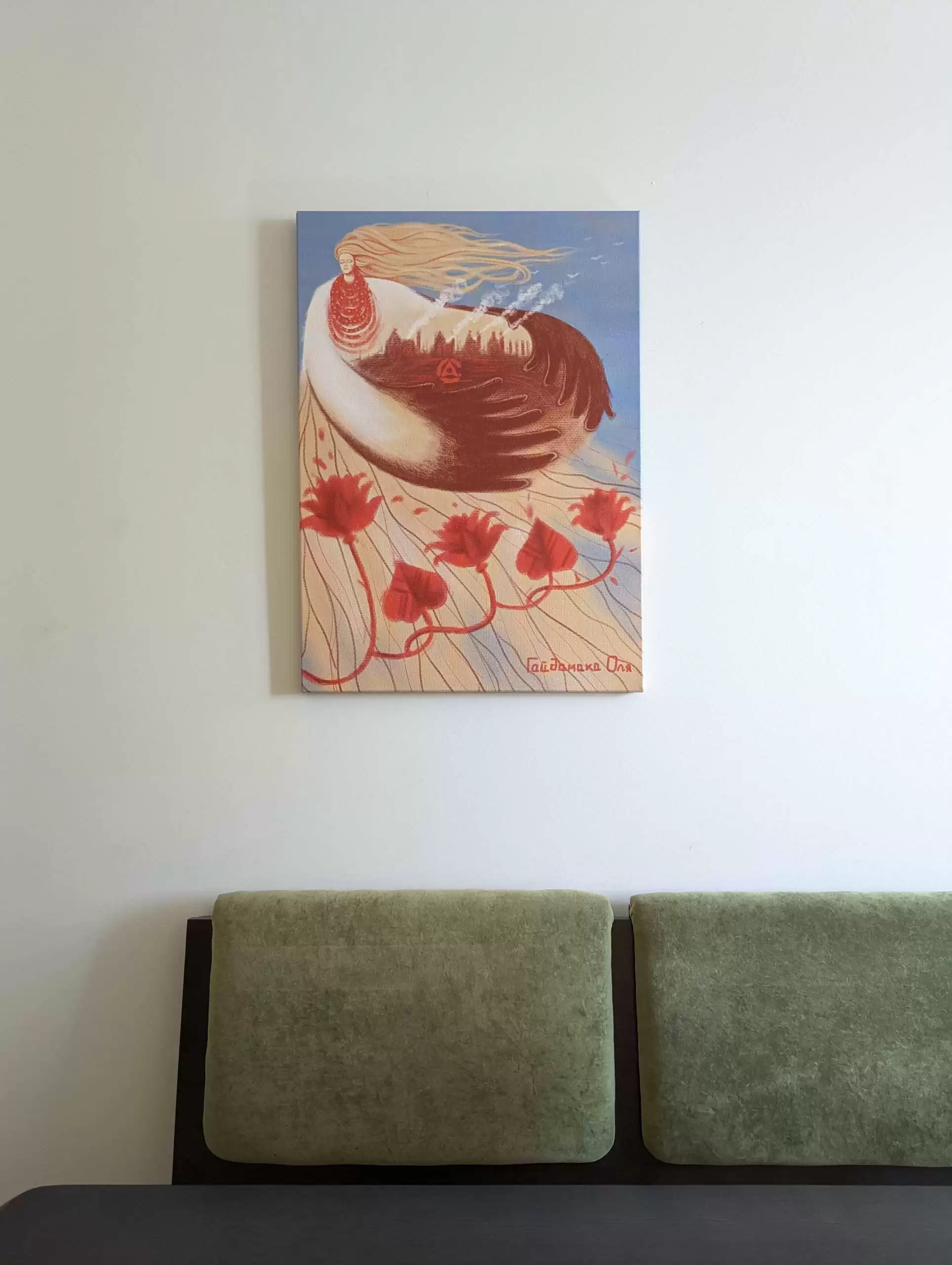 Оля Гайдамака: Азовсталь (лімітована друкована підписана копія) - Зображення 2